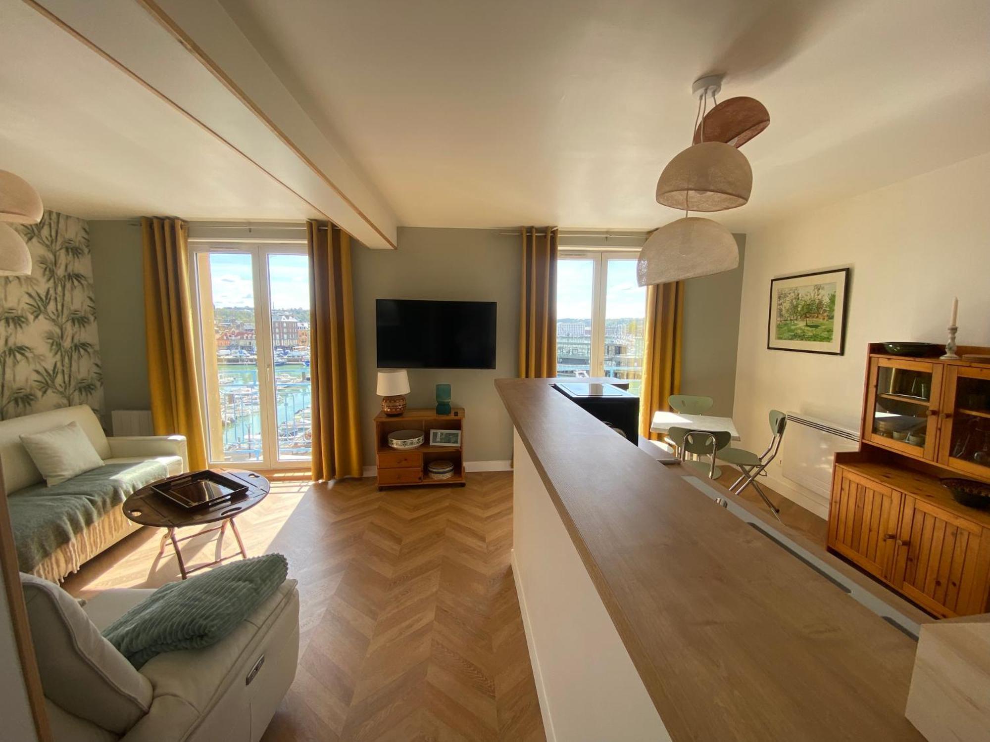 Etablissement 3 Etoiles Avec Ascenseur, 3 Appartements Lumineux Vue Port Avec Balcon, 200M De La Mer, Wifi Fibre, Tous Service Inclus Dieppe Eksteriør billede